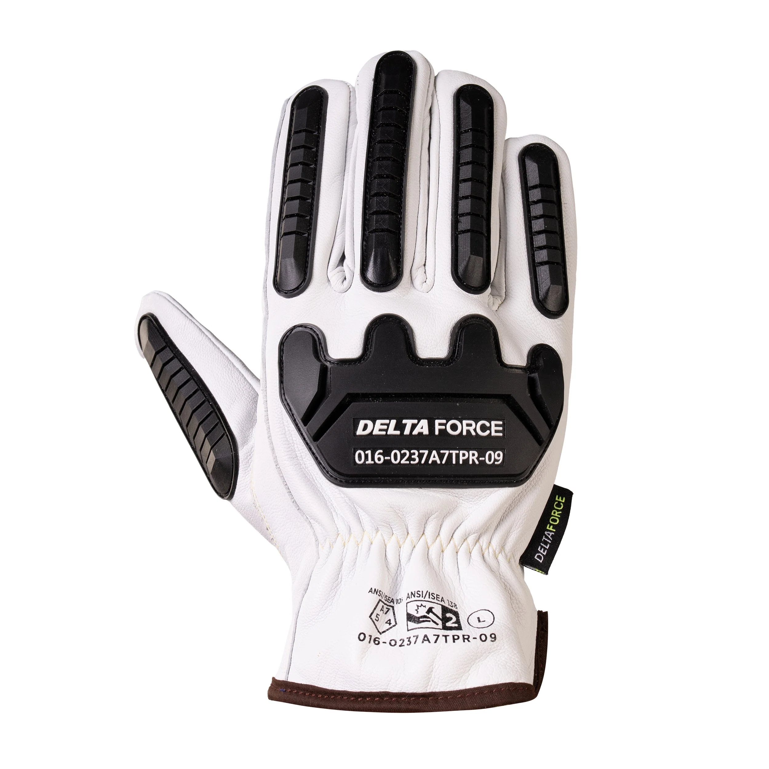 Forcefield Delta Force Anti-Impact Goatskin Grain Para-Aramid Lined Leather Gloves ANSI Cut A7 - Image 2