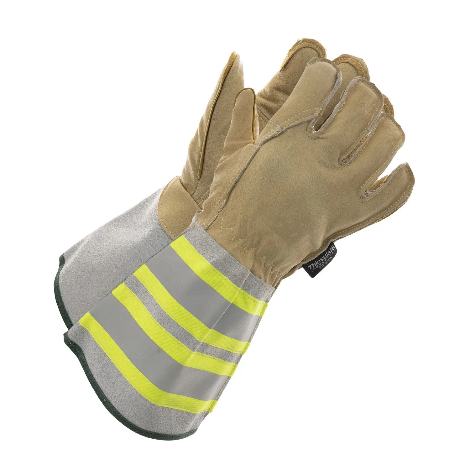 Forcefield Deluxe Lineman Glove, 6" Reflective Cuff C100 with Thinsulate™