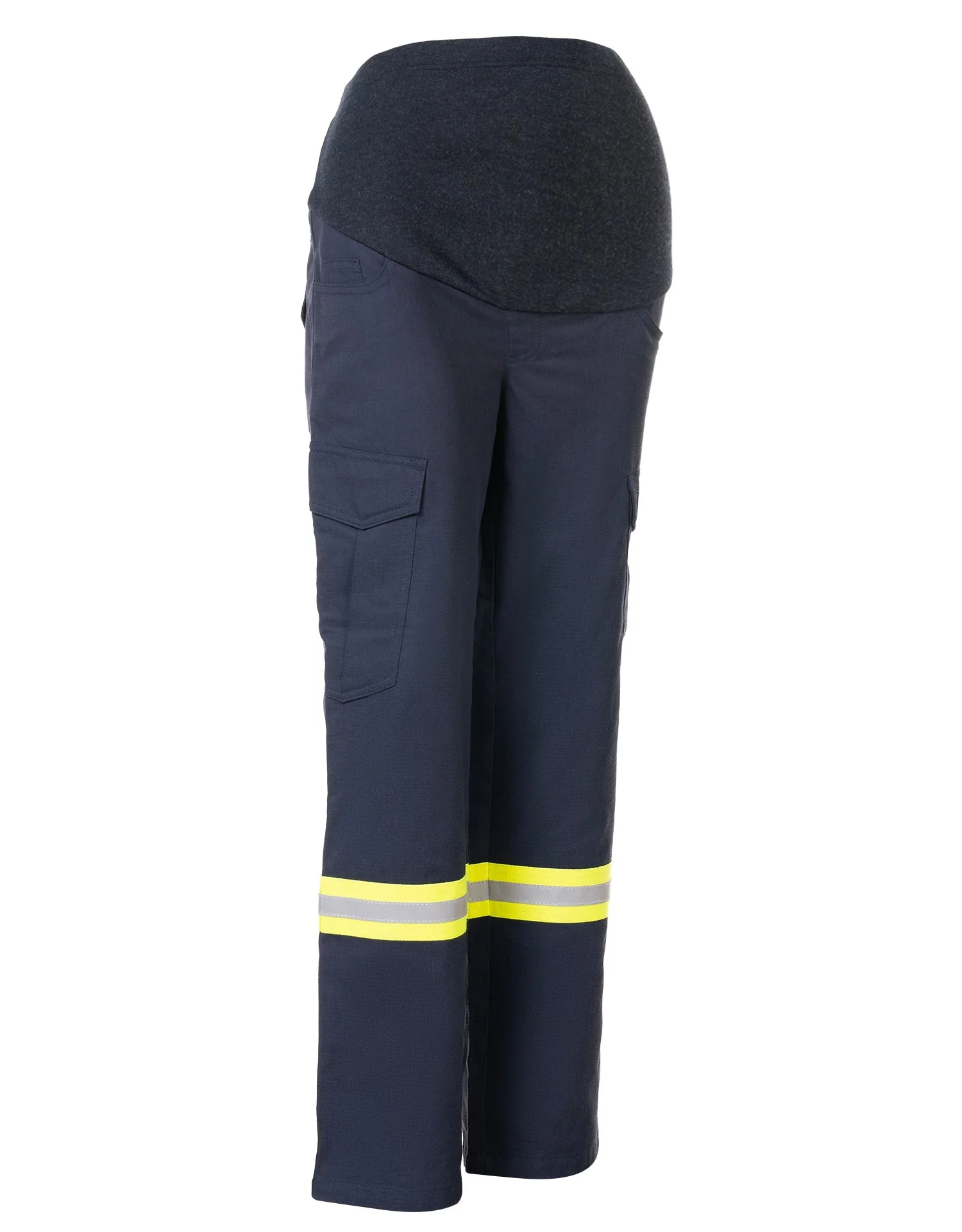 Forcefield Women's Inherent Flame-Resistant 6oz Maternity Full Panel Cargo Work Pant