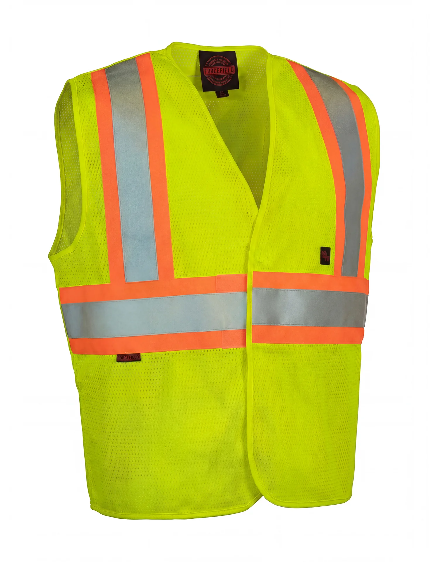 Forcefield Fire Resistant (FR) 5-Point Tear-away Hi Vis Safety Vest - Image 3