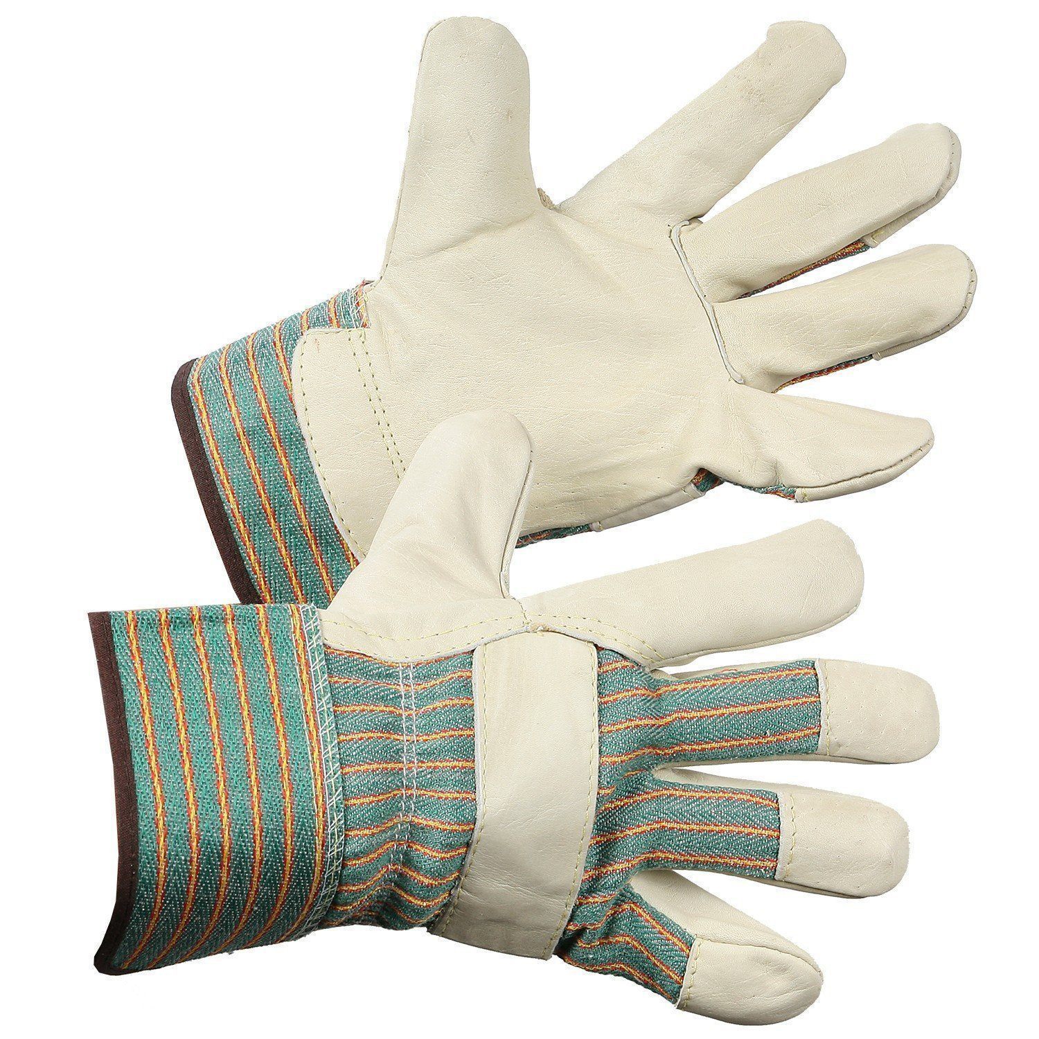 Forcefield Grain Leather Work Glove, Unlined Palm