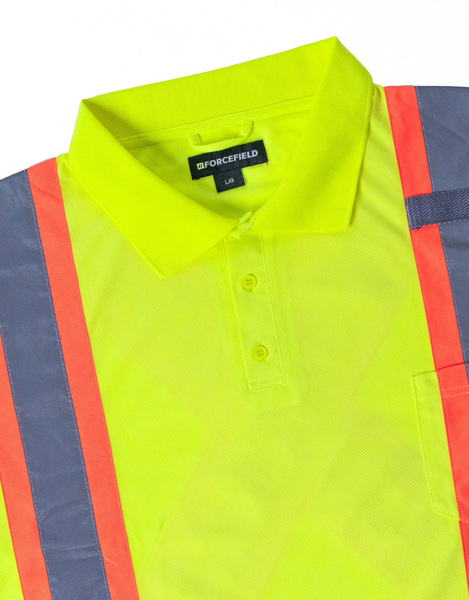Forcefield Hi-Vis Ultra Soft Polo Tee - Image 2