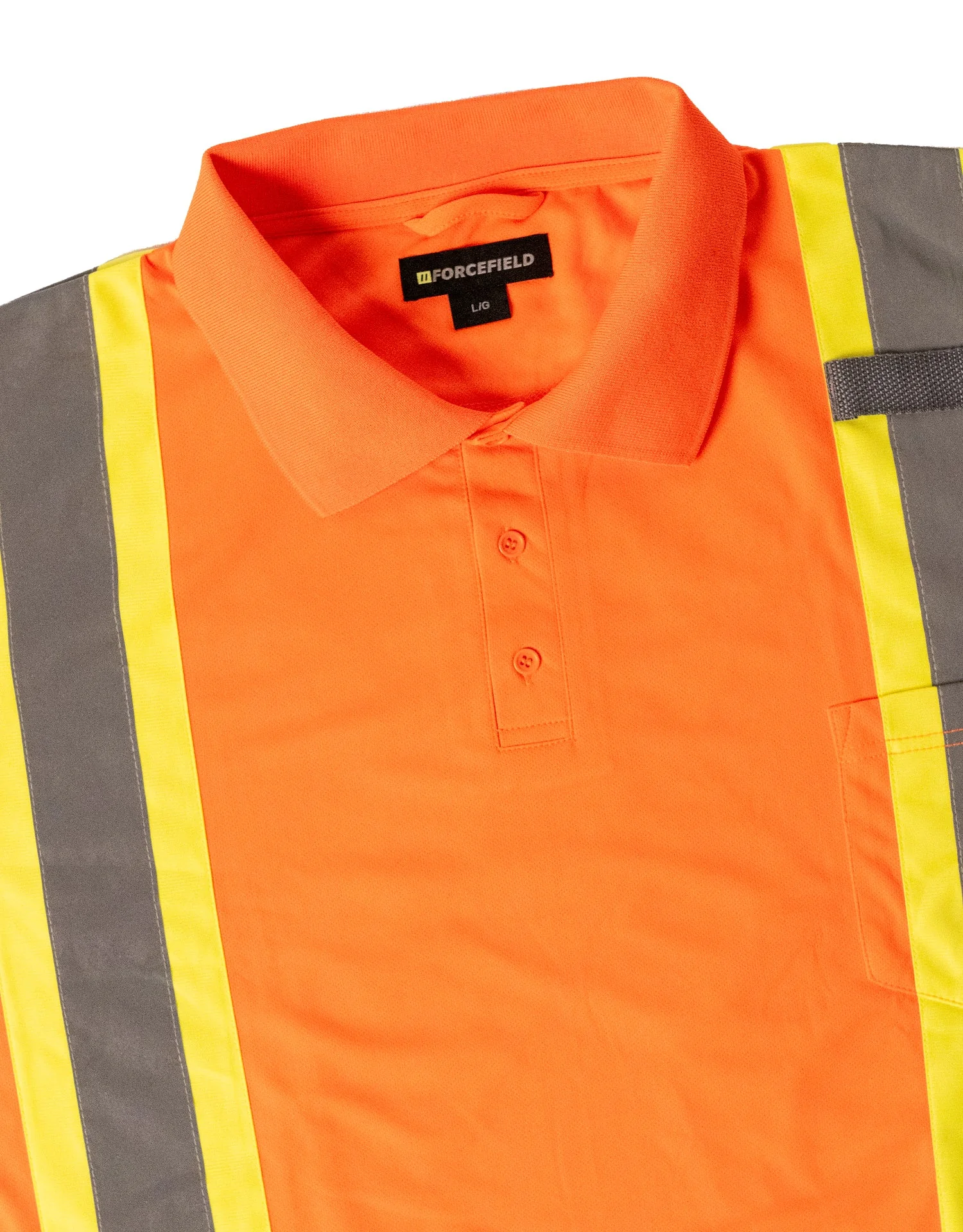 Forcefield Hi-Vis Ultra Soft Polo Tee - Image 6