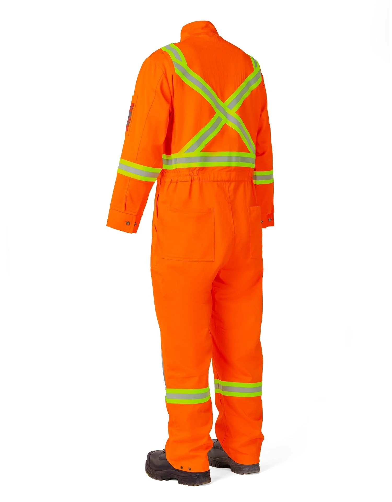 Forcefield FR/AR 8oz Orange Cotton Coverall - Image 2