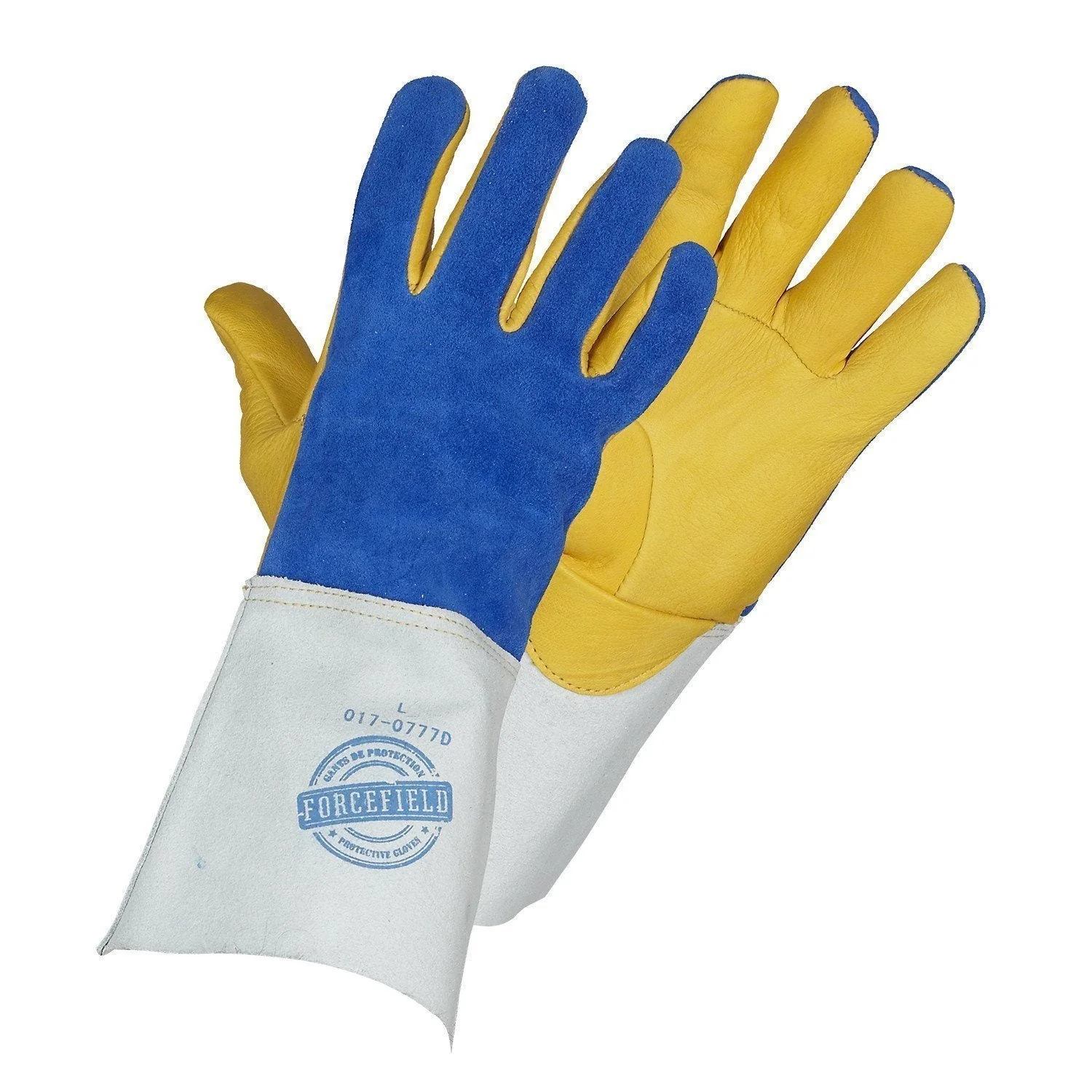 Forcefield Gold Welders with Grain Leather Palm - Image 2