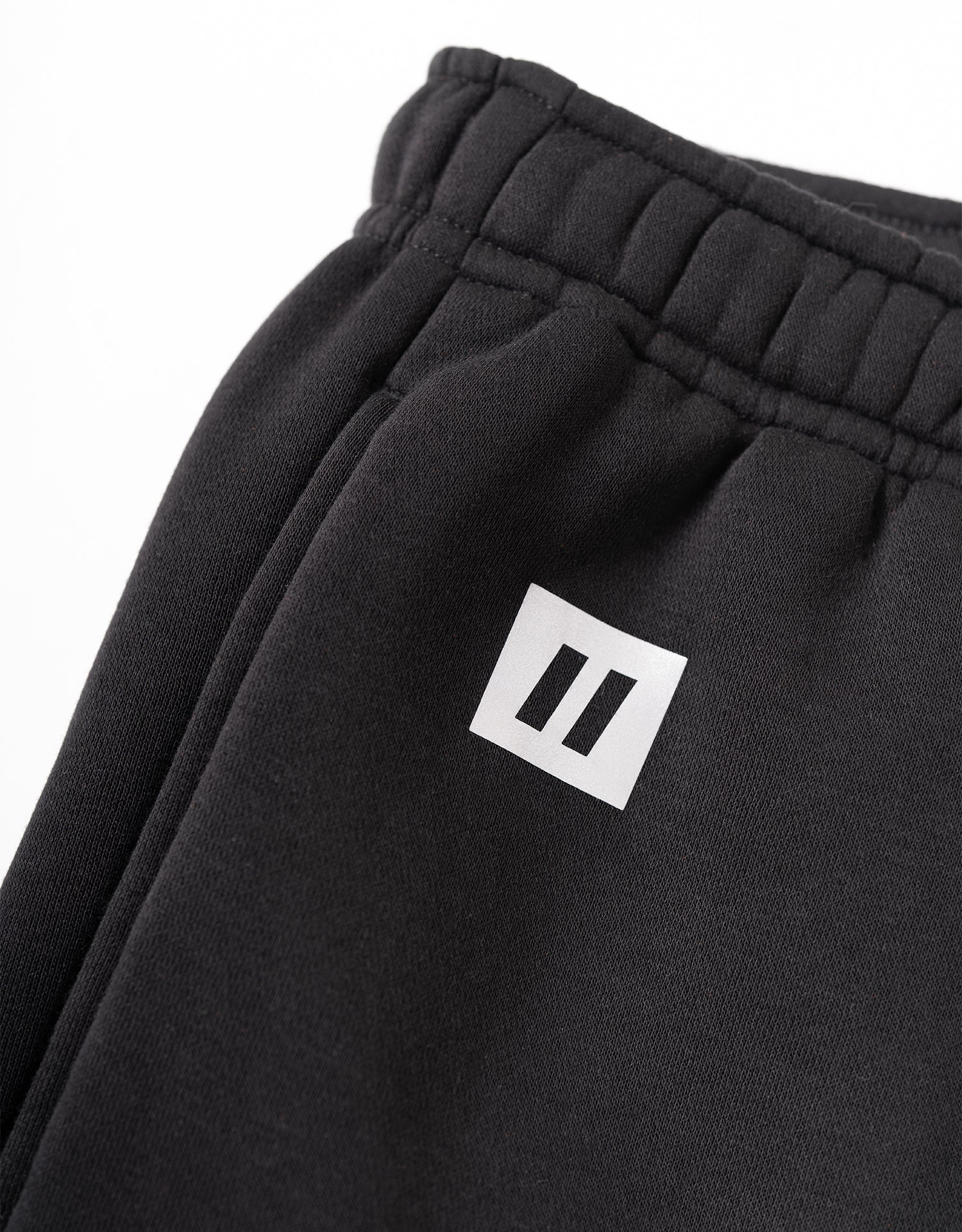 Forcefield Heavyweight Black Cargo Cotton Blend Sweatpants - Image 2