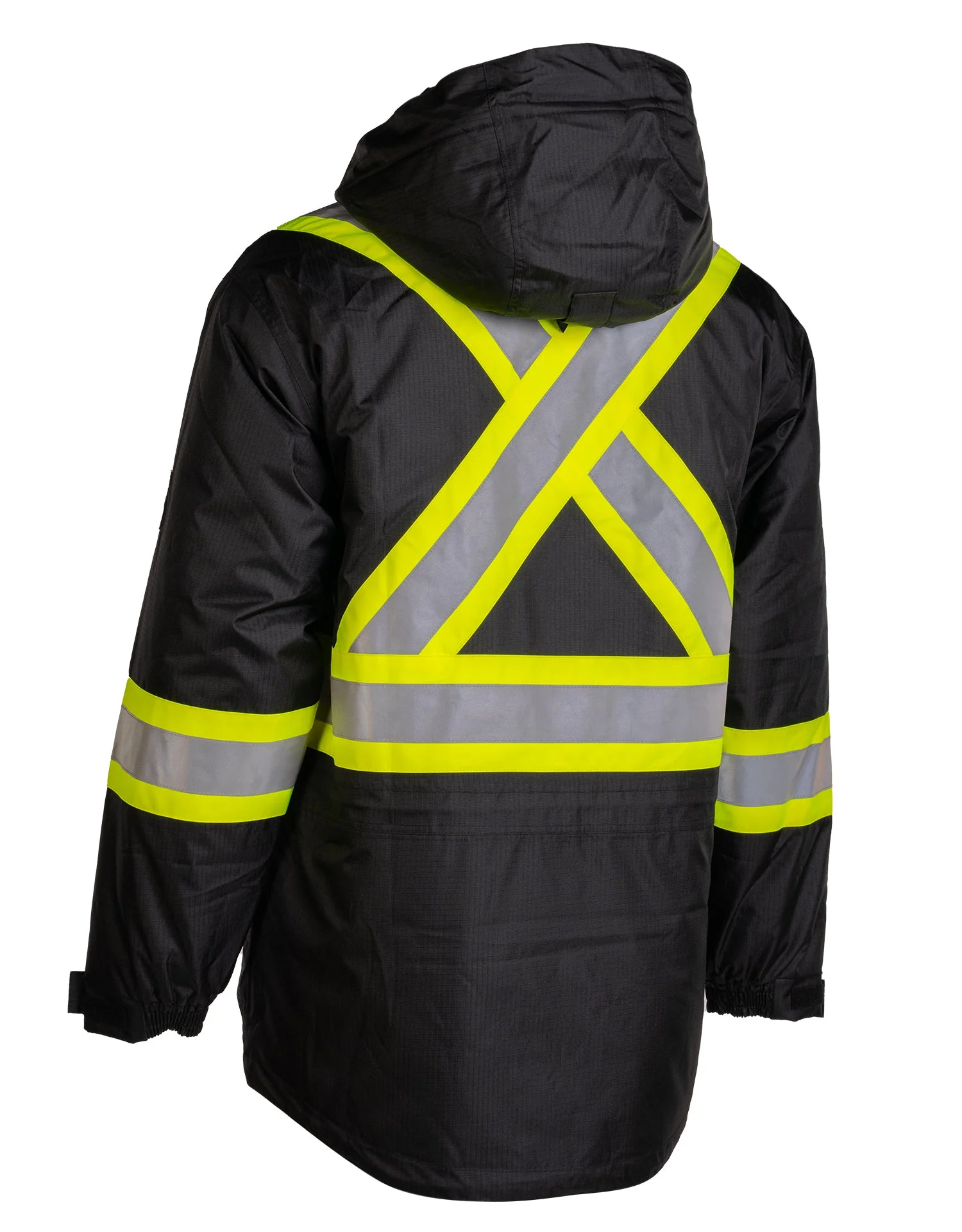 Forcefield Hi-Vis Flame-Resistant (FR) Ripstop Medium Weight Lined Jacket - Image 4