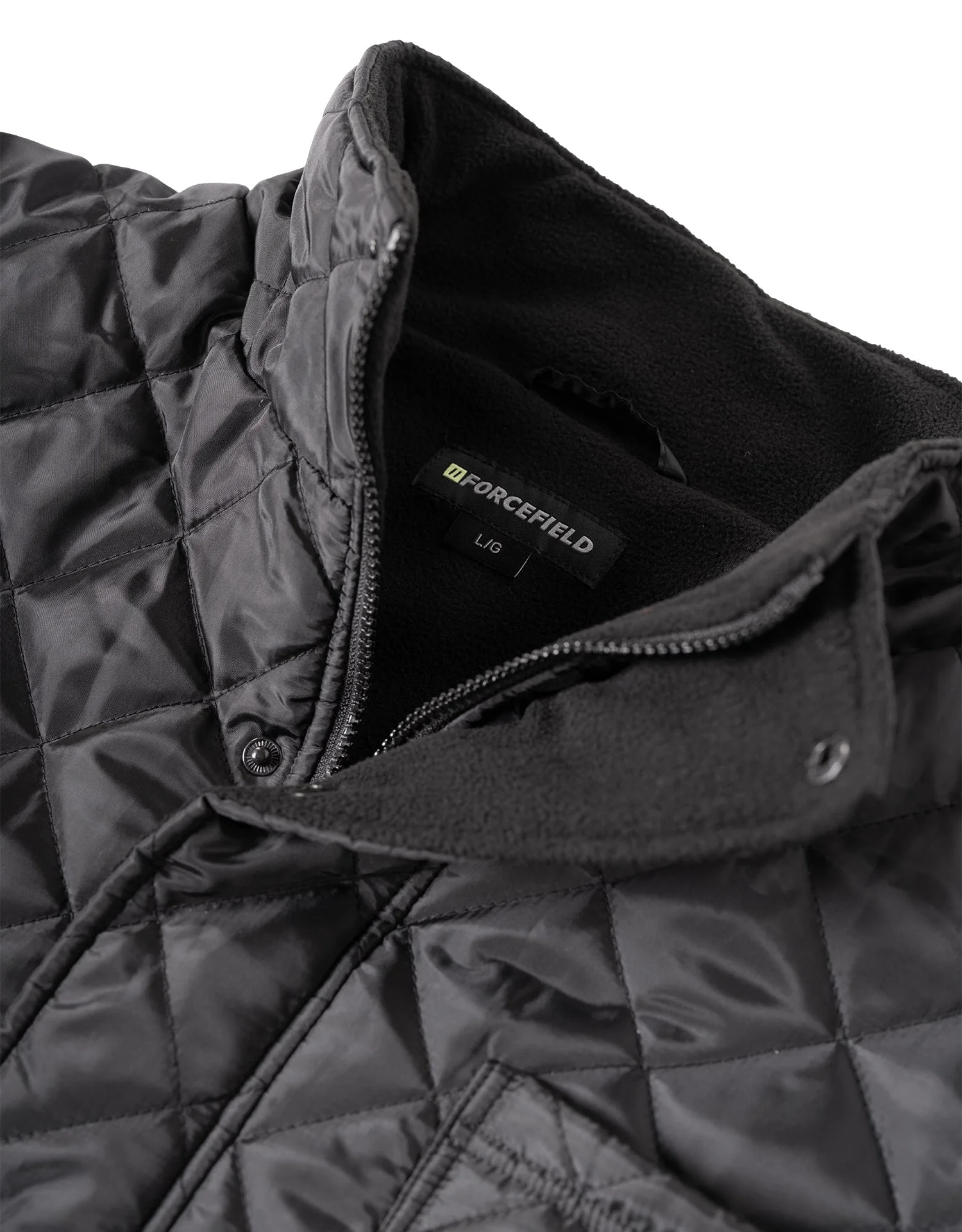 Forcefield Long Quilted Freezer Jacket - Image 2