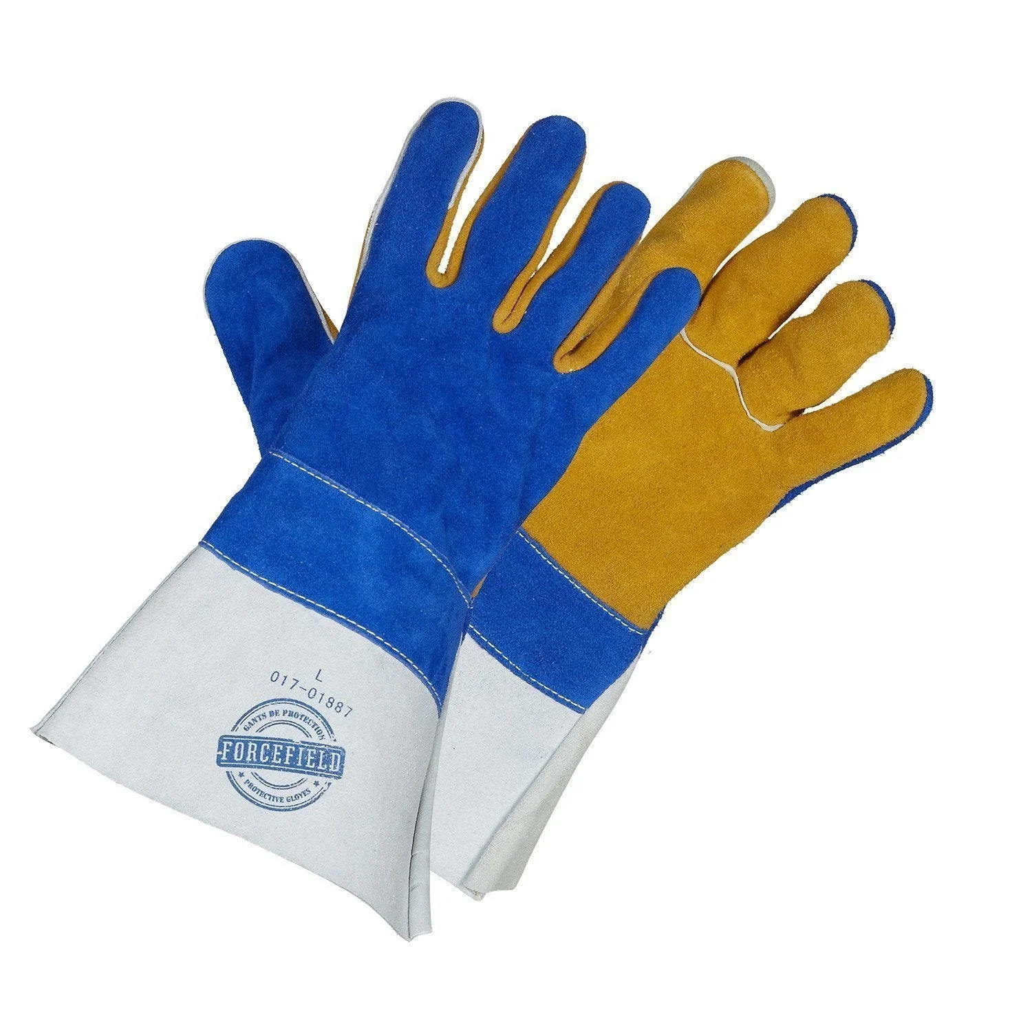 Forcefield "Premium Gold Welders" Premium Grade Split Leather Welding Gloves
