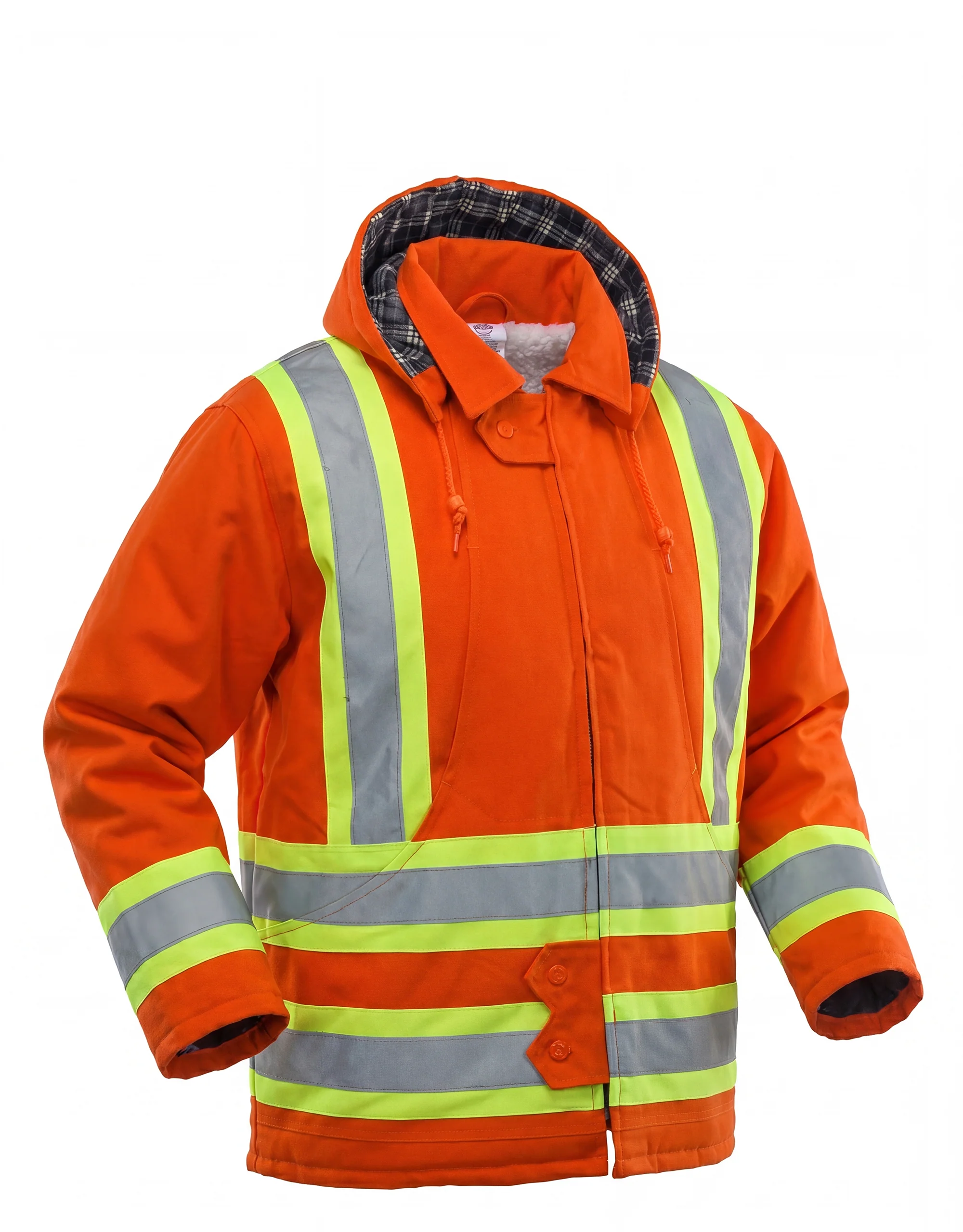 Forcefield Cotton Canvas Insulated Safety Parka