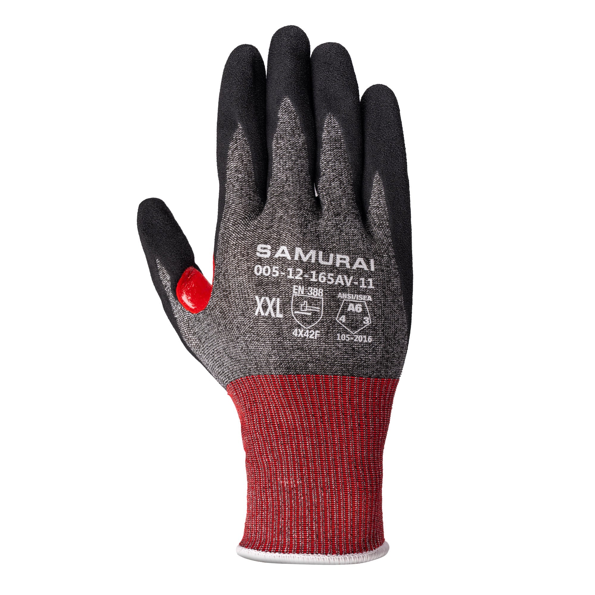 Samurai A6 Cut-Resistant Vibration Dampening Gloves - Image 4