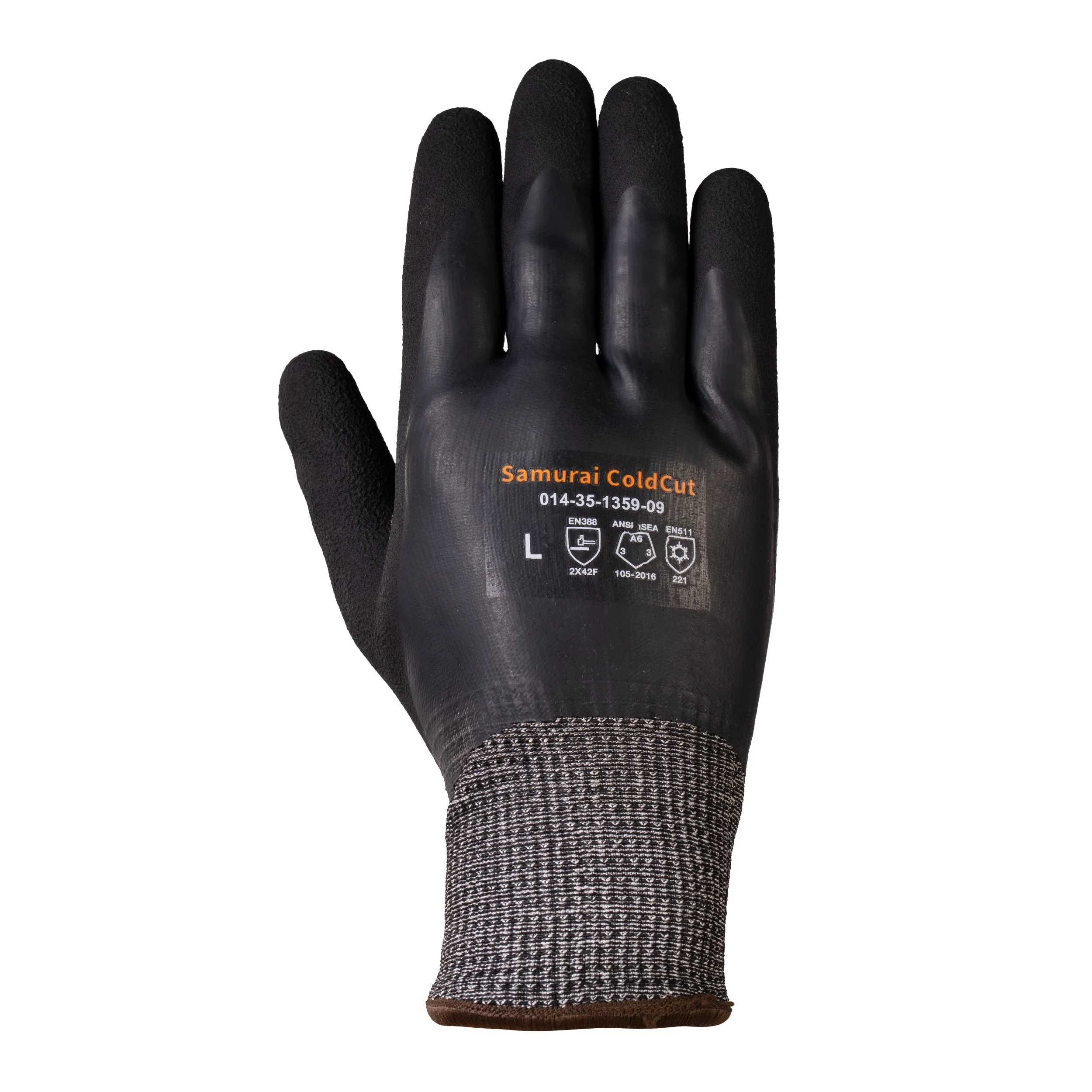 Forcefield “Samurai ColdCut” Cut A6 Winter Lined Gloves - Image 2