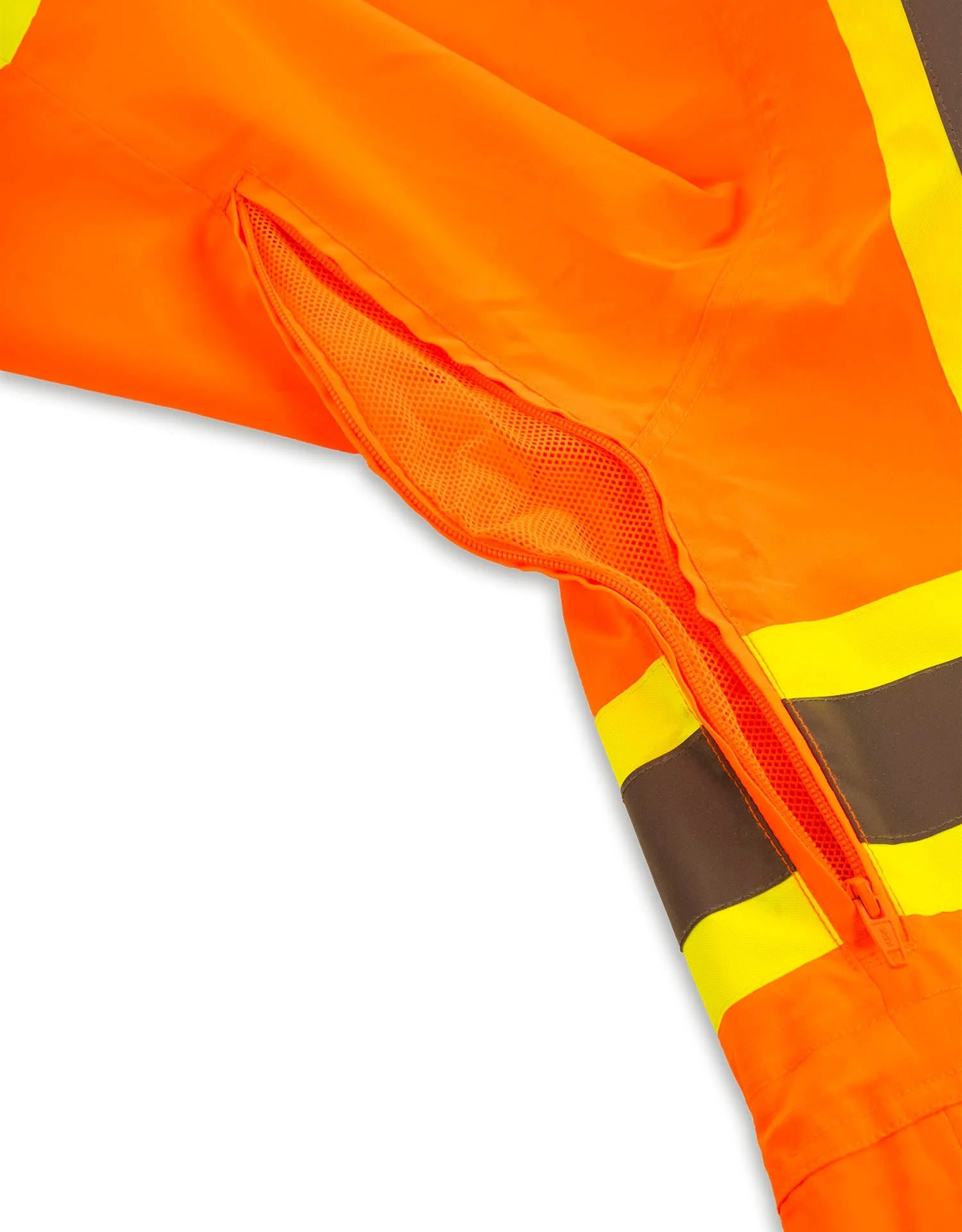 Forcefield Orange "Torngat" Premium Ripstop 4-in-1 Hi-Vis Safety Parka - Image 7