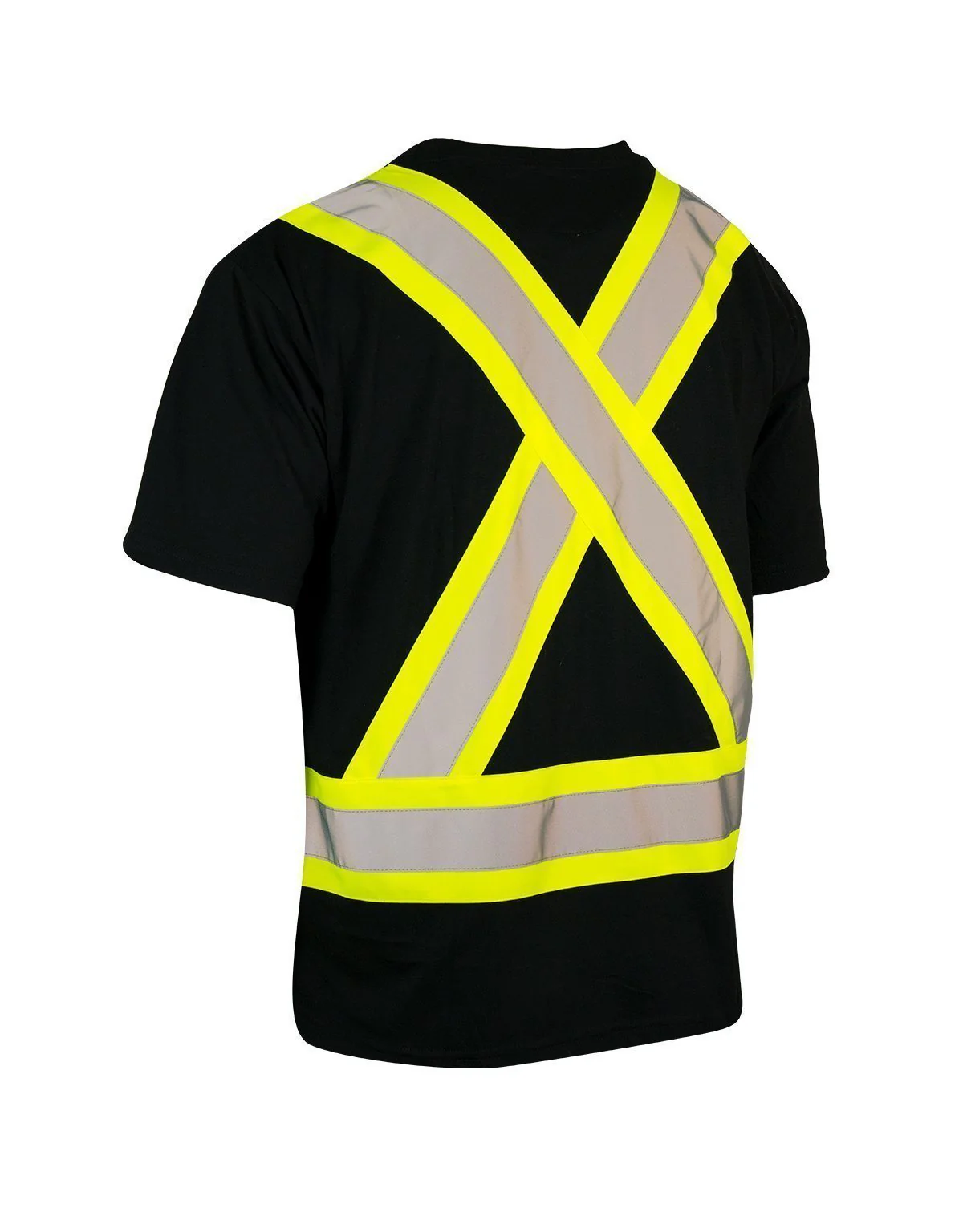 Forcefield Ultracool Poly/Cotton Crew Neck Short Sleeve Safety Tee Shirt with Chest Pocket - Image 10