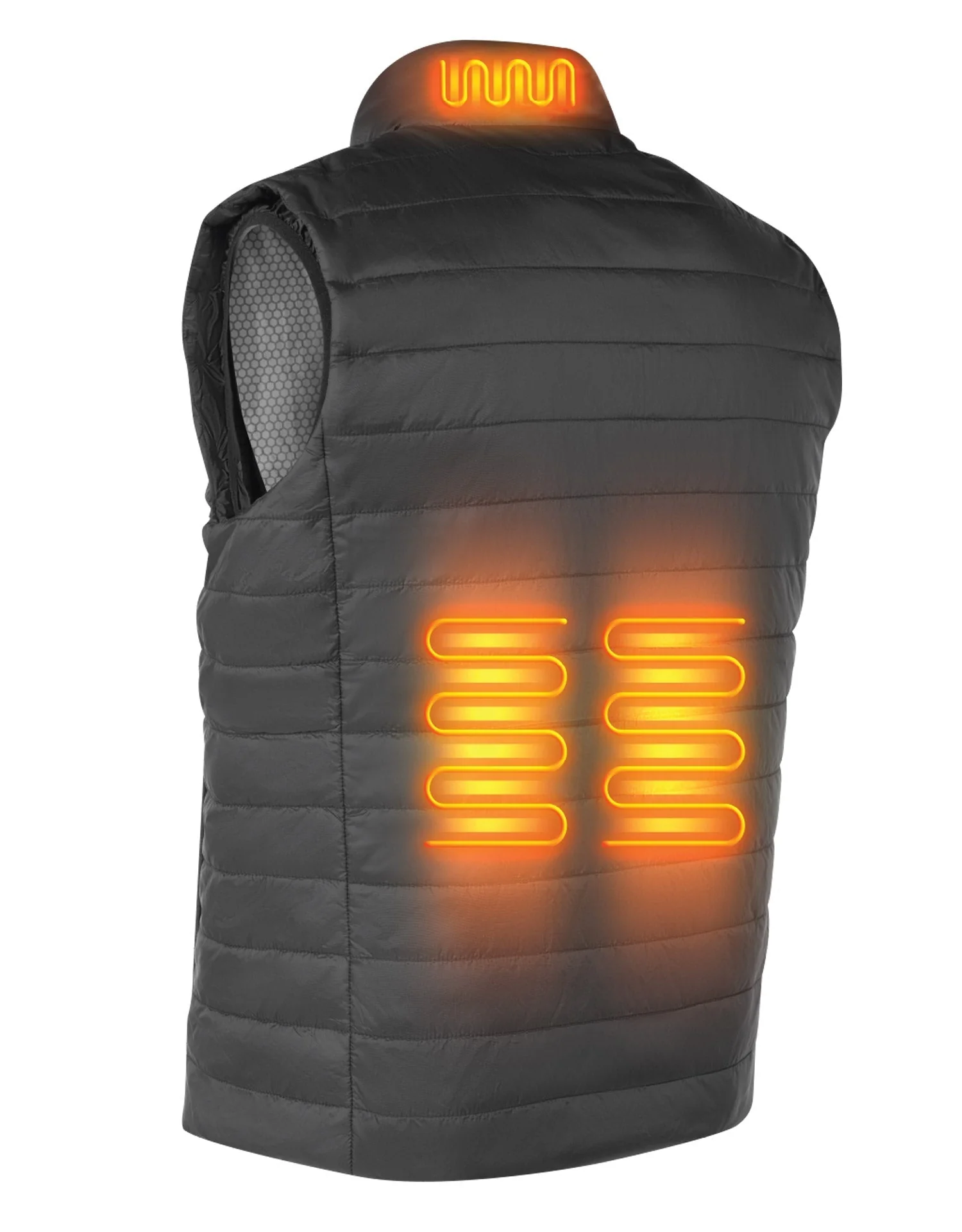 Forcefield Unisex Lightweight Heated Vest with New Graphene-Infused Inner Lining (Battery Included) - Image 2