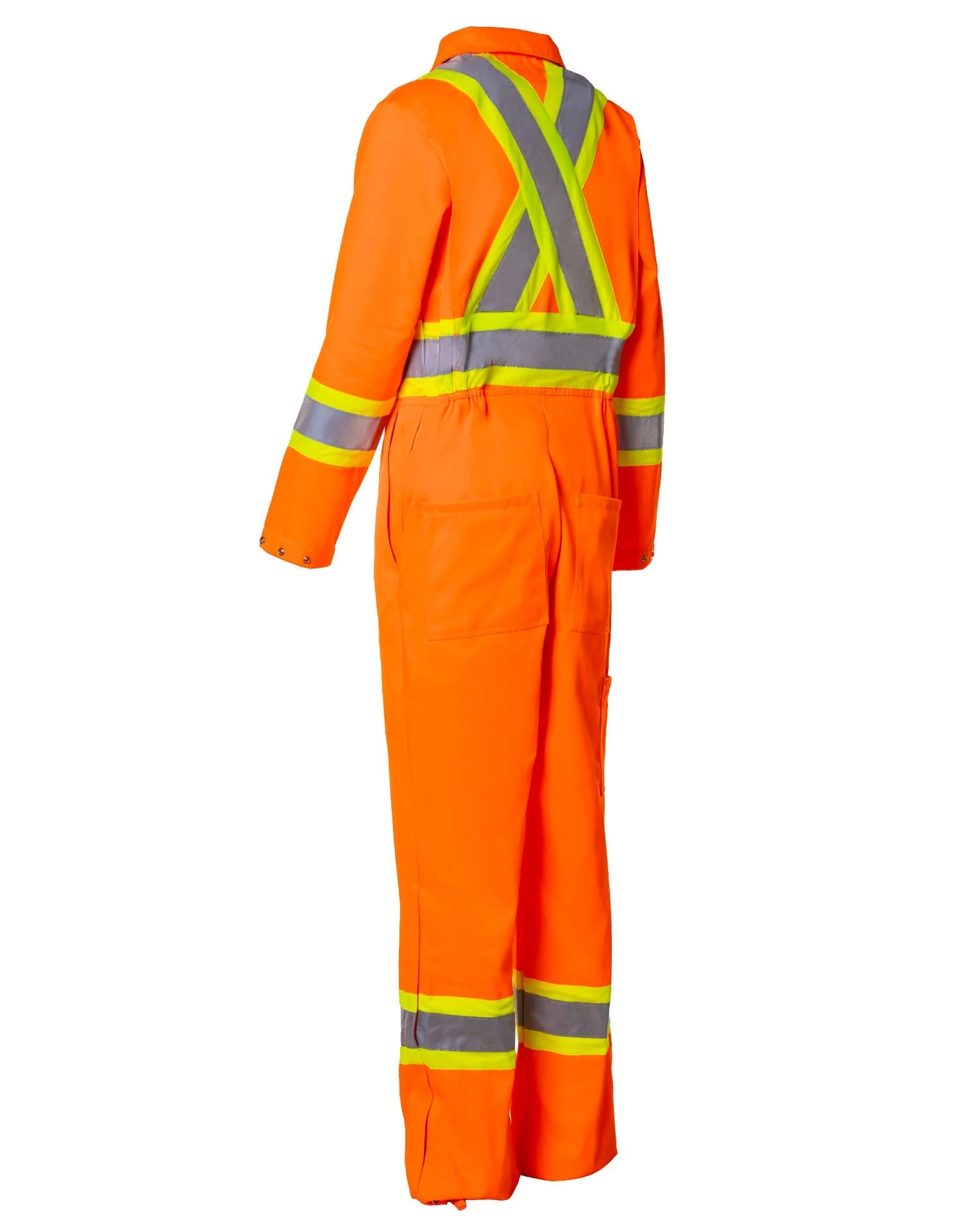 Forcefield Women's Hi-Vis Safety Unlined Coverall - Image 2