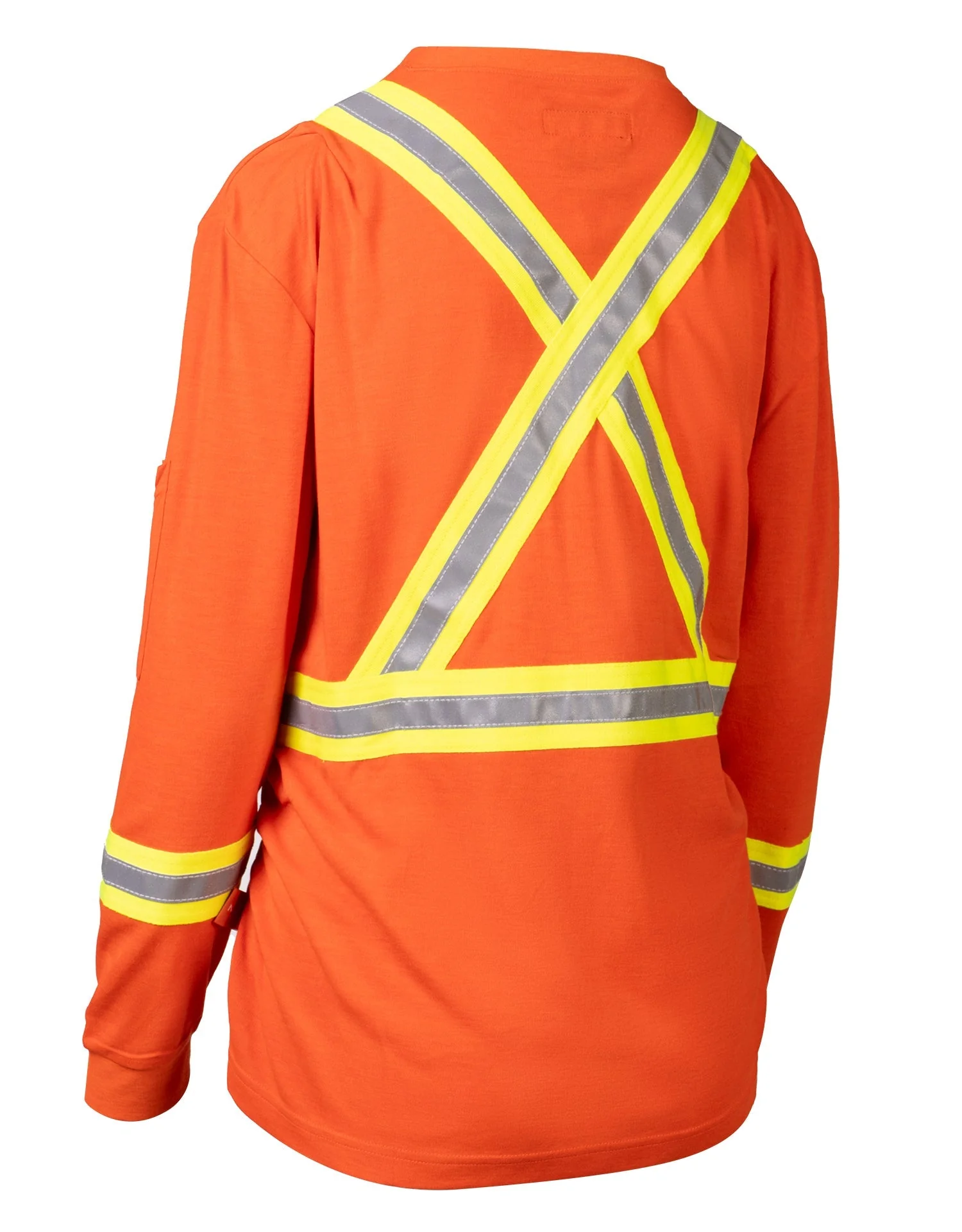 Forcefield Women's Inherent Flame-Resistant 6.4oz Maternity Long Sleeve T-shirt - Image 2